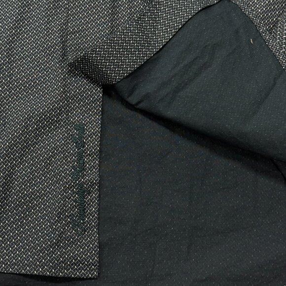 Robert Graham Button Up Shirt Mens Medium Long Sleeve Classic Blue Geometric - Picture 7 of 9